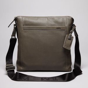 Tumi Crossbody Leather Bag